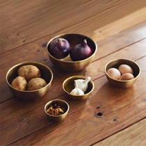 Japan Fog linen work Artisanal Small Bowl Home Brass Day Style Dining Bowls Small Rice Bowls Imported New Spot