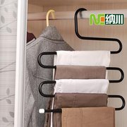 máy cắt lông xù quần áo công nghiệp Giá treo quần áo Nachuan Giá treo quần áo Giá phơi đồ 5 lớp chất lượng cao Giá treo quần áo kiểu S giá treo quần Giá lưu trữ - Hệ thống giá giặt cây lau bụi quần áo
