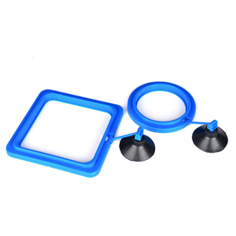Set sail Fish feed Feeding circle Fish Feeding circle Fish feeding circle Aquarium Drift feed Floating feeding circle with suction cup