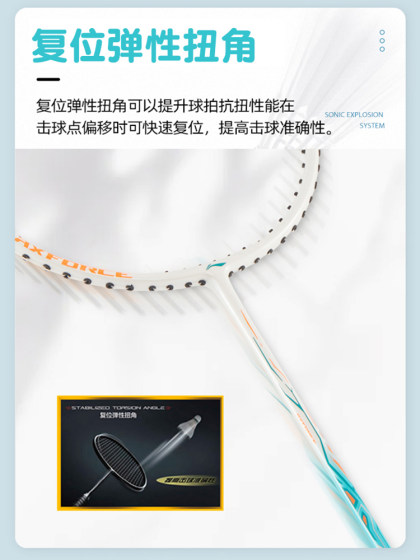 李宁羽毛球拍凯胜正品专业羽毛球套装全碳素纤维超轻耐用单双拍子