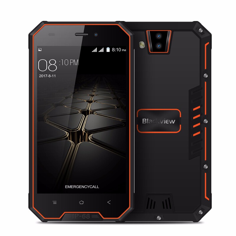Spot 4.7-Inch 1+8g Three-Proof Ip68 Dual Camera Android Phone Blackview Bv4000 Unicom 4g