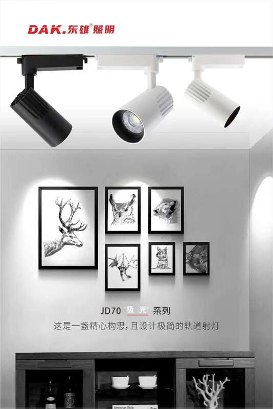 Dongxiong Led Lighting 30W Track Spotlight Commercial Background Wall Clothing Store Shoe Store Led Commercial Lighting