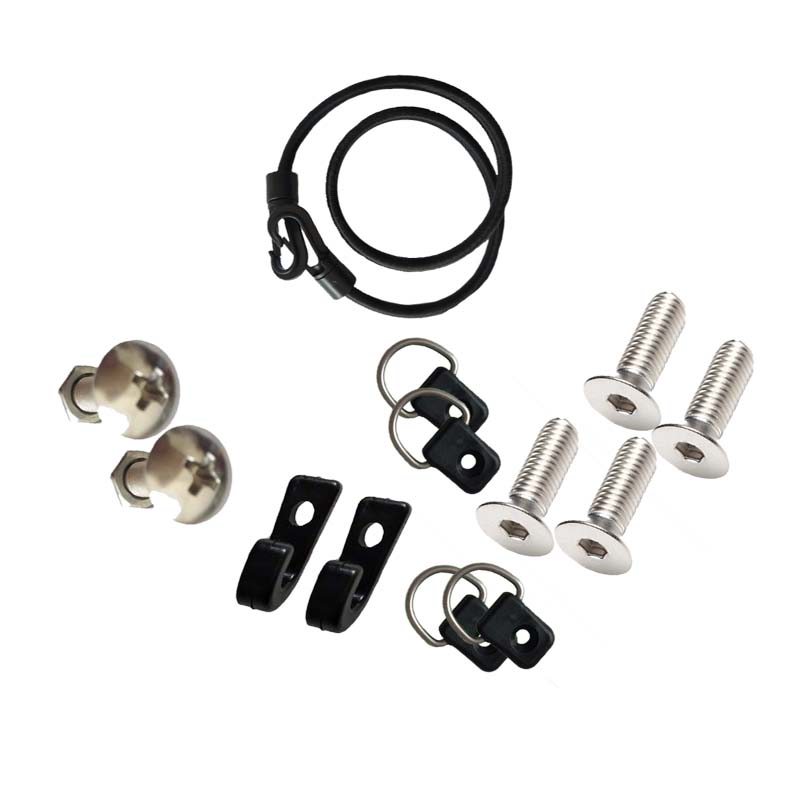 Outdoor cruise kayak accessories elastic rope hook diy modification repair maintenance tail storage area combination package