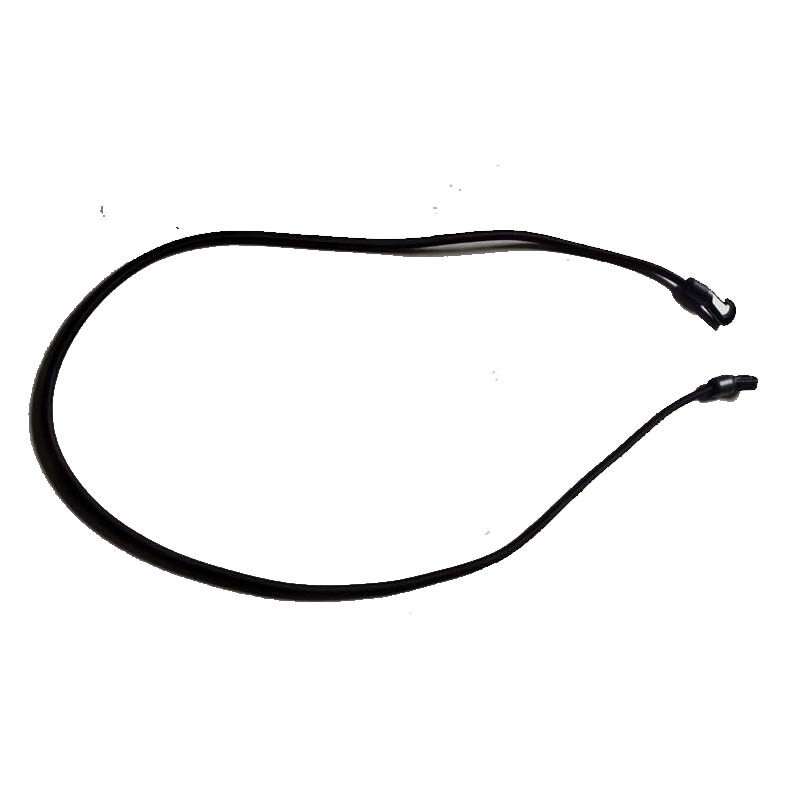 Watercraft paddle paddle rowing accessories elastic band Double head 6 mm bundled article Long 150 cm black elastic rope hanger