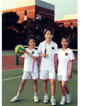 Nanjing Foreign Language School Xianlin Campus Summer Short Sleeve Shorts Girls School Uniform