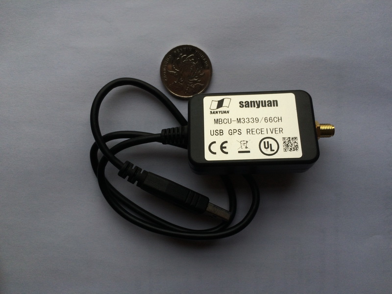10HZ USB GPS Receiver Module Industrial Level Distribution 3 ~ 5M Active Active Receiving GPS Antenna