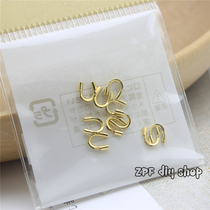 diy joint buckle class accessories japan import expensive and kiwa wire head protection buckle horseshoe buttoning wire rope joint U type tube