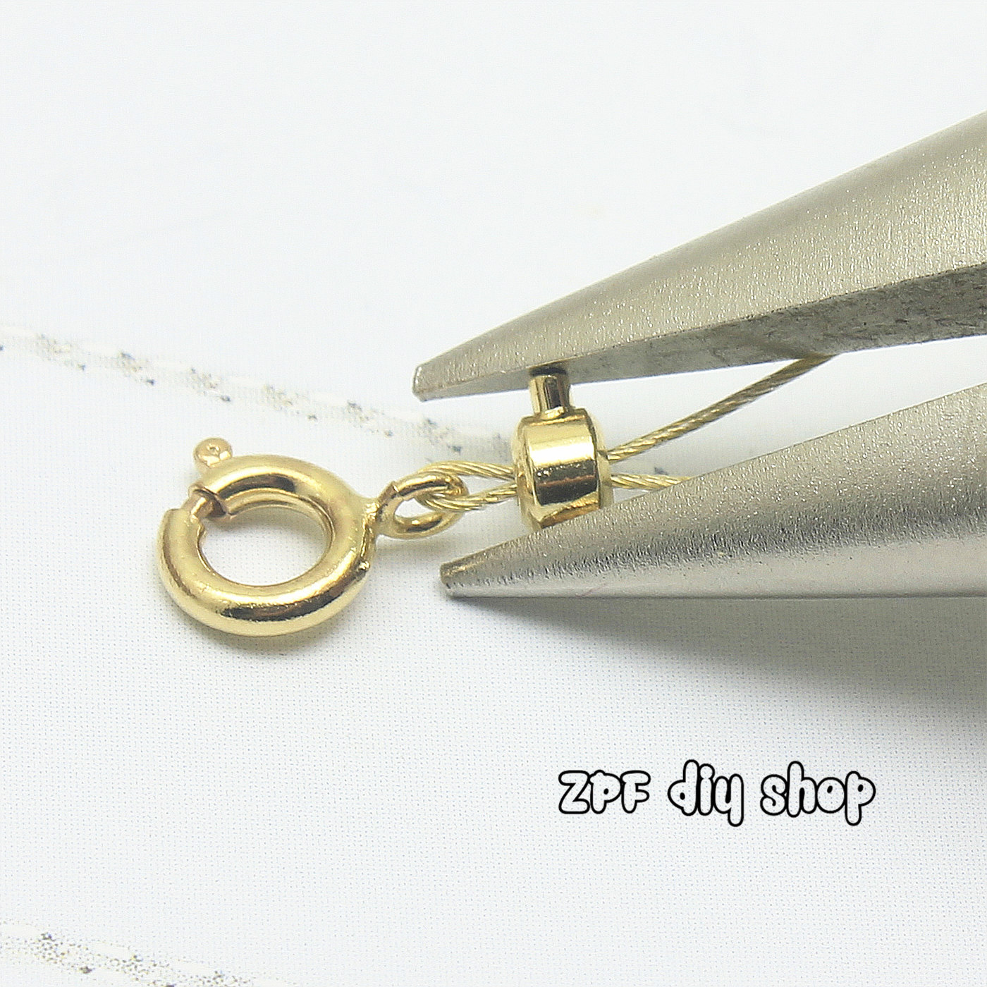 Jewelry diy making accessories Japan imports expensive and kiwa positioning clip bracelet necklace thread head fixed beads