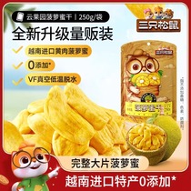 New product (Three Squirrels_Dried Jackfruit 250g) Vietnamese imported dried fruit chips specialty preserves