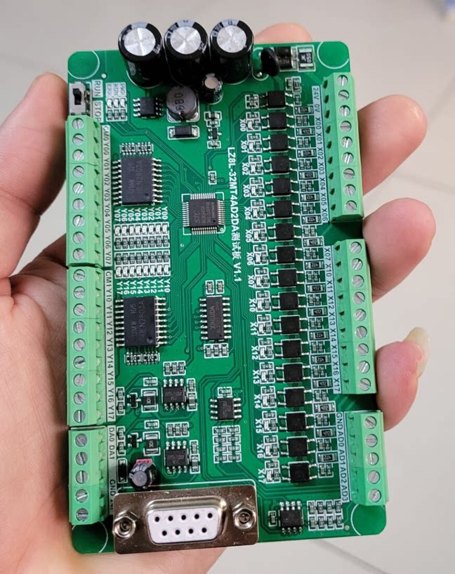 LZ8FL domestic 51 PLC self-developed PLC test board