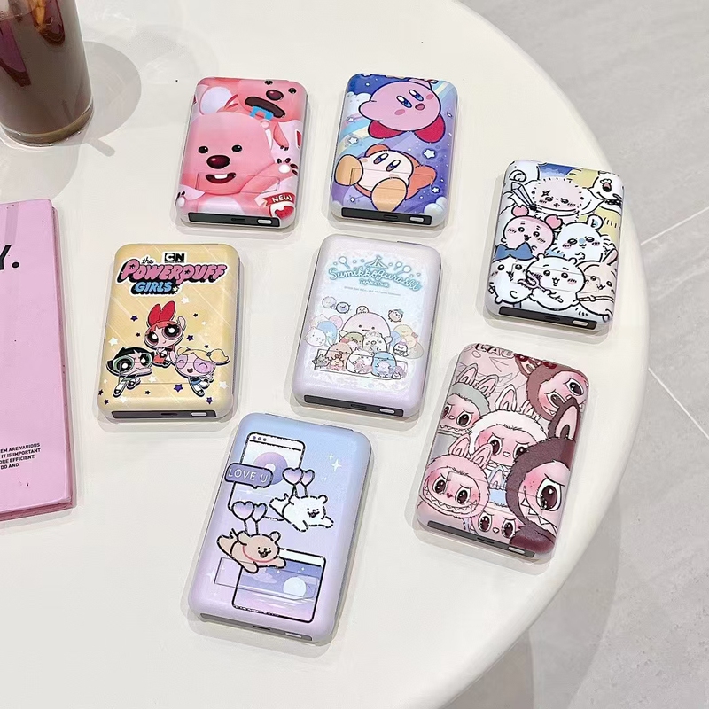 Cartoon Power Bank with Built-In Cable, Fast Charging, Luffy Design, Suitable for Apple 15, Huawei, Magnetic Universal Mobile Power Bank, Wireless Charging Cartoon Power Bank with Built-In Cable, Fast Charging, Luffy Design, Suitable for Apple 15, Huawei, Magnetic Universal Mobile Power Bank, Wireless Charging