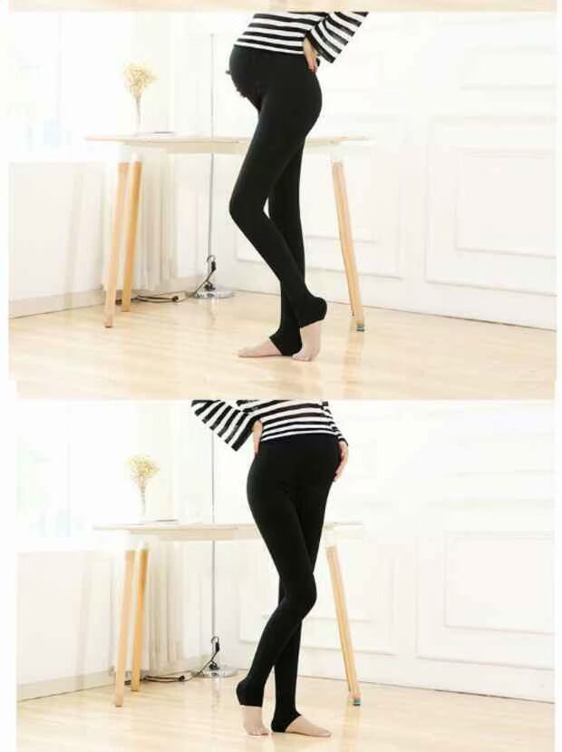 Bà bầu quần legging cộng với quần nhung dày cho bà bầu quần mùa đông nâng bụng quần mùa thu và mùa đông quần ấm cộng với quần nhung mùa đông quần áo cho bà bầu đẹp