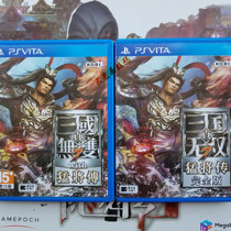 PSV genuine game Dynasty Warriors 7 with Reggie biography Chinese Japanese second-hand