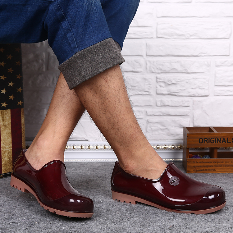 Chaussures - bottes caoutchouc homme pour printemps - semelle tendon - Ref 973978 Image 6