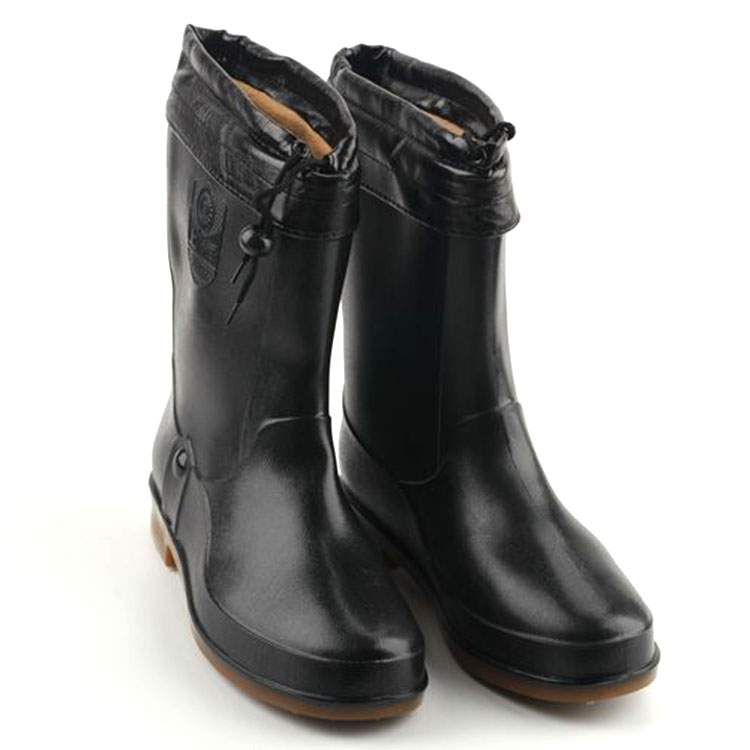 Chaussures - bottes caoutchouc homme pour hiver - semelle tendon - Ref 974114 Image 7