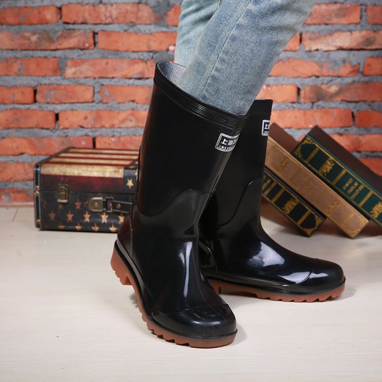 Chaussures - bottes caoutchouc homme pour hiver - semelle tendon - Ref 973884 Image 12