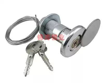 Garage door lock flap door lock emergency lock universal accessories wire lock roll gate core lock with key