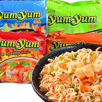 Yumyum yangyang brand spicy and sour shrimp flavor thai bag