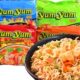 Yumyum Yangyang brand spicy and sour shrimp flavor Thai bag