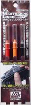County model PP201 set old pen (PL01 color PL02 orange PL03 smoke gray)