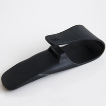 Black silicone leather case suitable for manual razors and safe double-edged razor storage