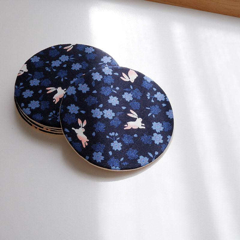 Lunar rabbit 10cm round hand - made cloth cup cup cup cup cup cute little object