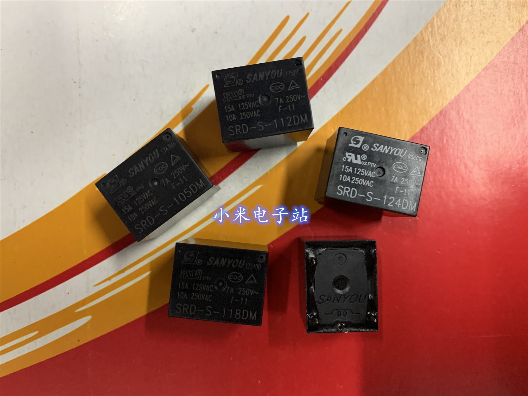 SRD-S-112DM 105DM 118DM 124DM Sanyou Relay 10A250V 4-pin normally open T73