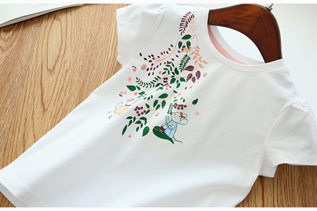 T-shirt enfant en Coton de couleur naturelle - Ref 3427773 Image 44