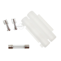 Car Carrier Walkie-talkie Power Cord Insurance Box Fuse Housing with Import 15A Insurance Tube pair