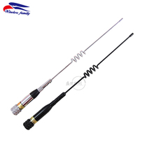 Taiwan Eagle TSM1317 car antenna UV two-stage 144-435MHz intercom seedlings pig tail 30 3cm