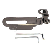 Motorcycle Card Edge Intercom Antenna Fixed Seat Motorcycle License Plate Feeder clip edge MB-150 Black