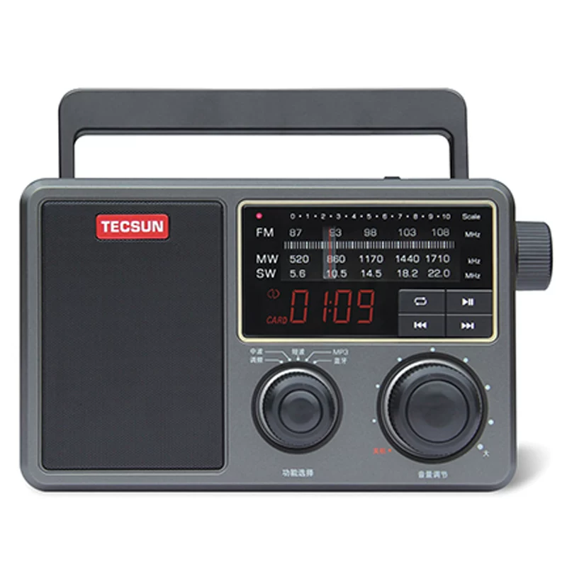 Tecsun/ RP-307 портативная коротковолновая DSP-радиостанция 309 Bluetooth-динамик/цифровой плеер
