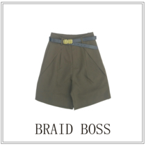 (Braid Boss Home) Casual Shorts 8731