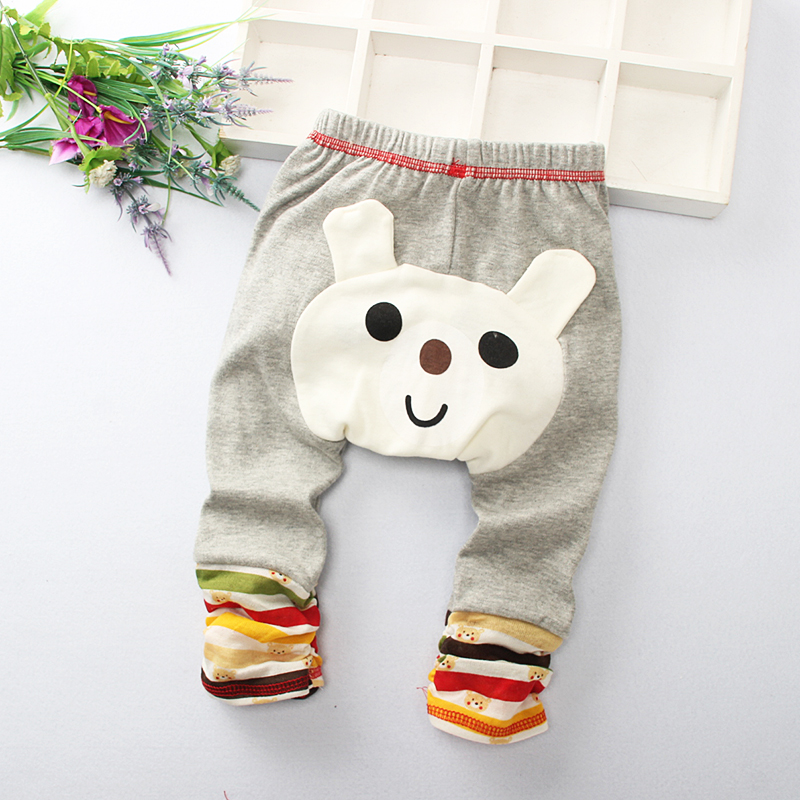 Spring and summer children's large PP pants male and female baby 7-minute pants 1-3-year-old child bottling batch manufacturer handling