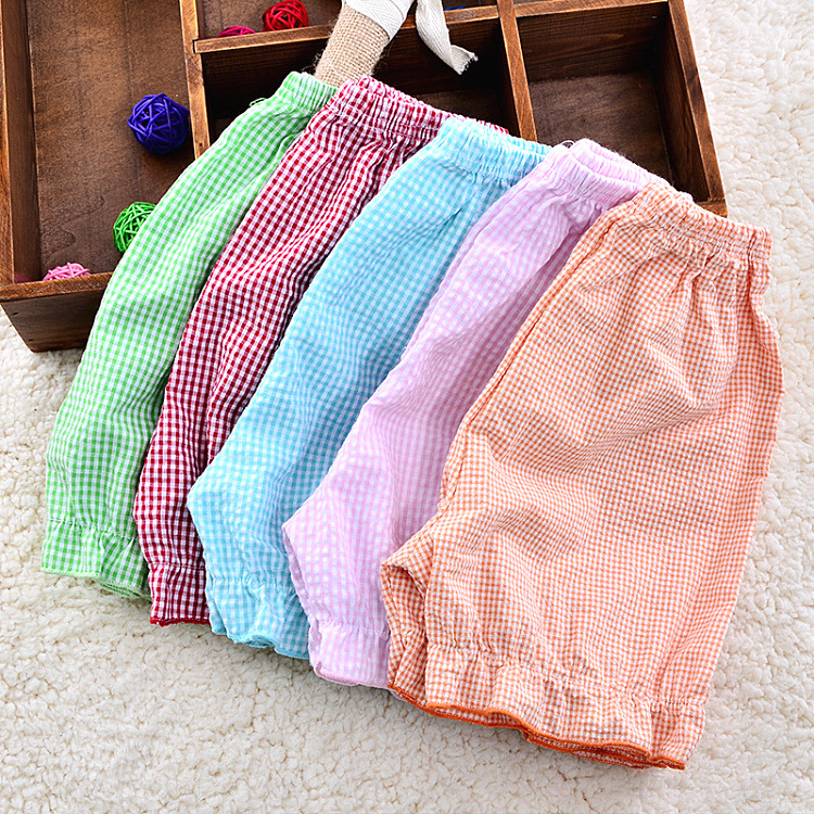 Children's clothing wholesale factory direct sales summer children's shorts girls baby lace big trousers baby pants outer wear