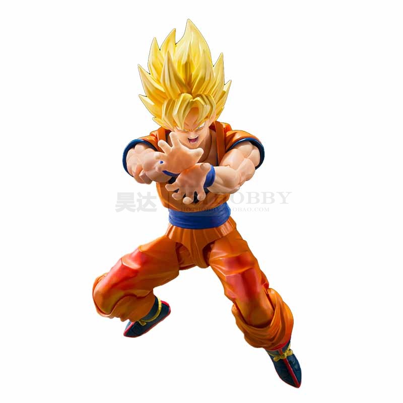 Пластиковая фигура BANDAI Bandai SHF Сон Гоку 3.0 Пролог к Решительному бою Dragon Ball Z Ререлиз