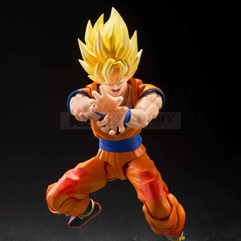 Пластиковая фигура BANDAI Bandai SHF Сон Гоку 3.0 Пролог к Решительному бою Dragon Ball Z Ререлиз