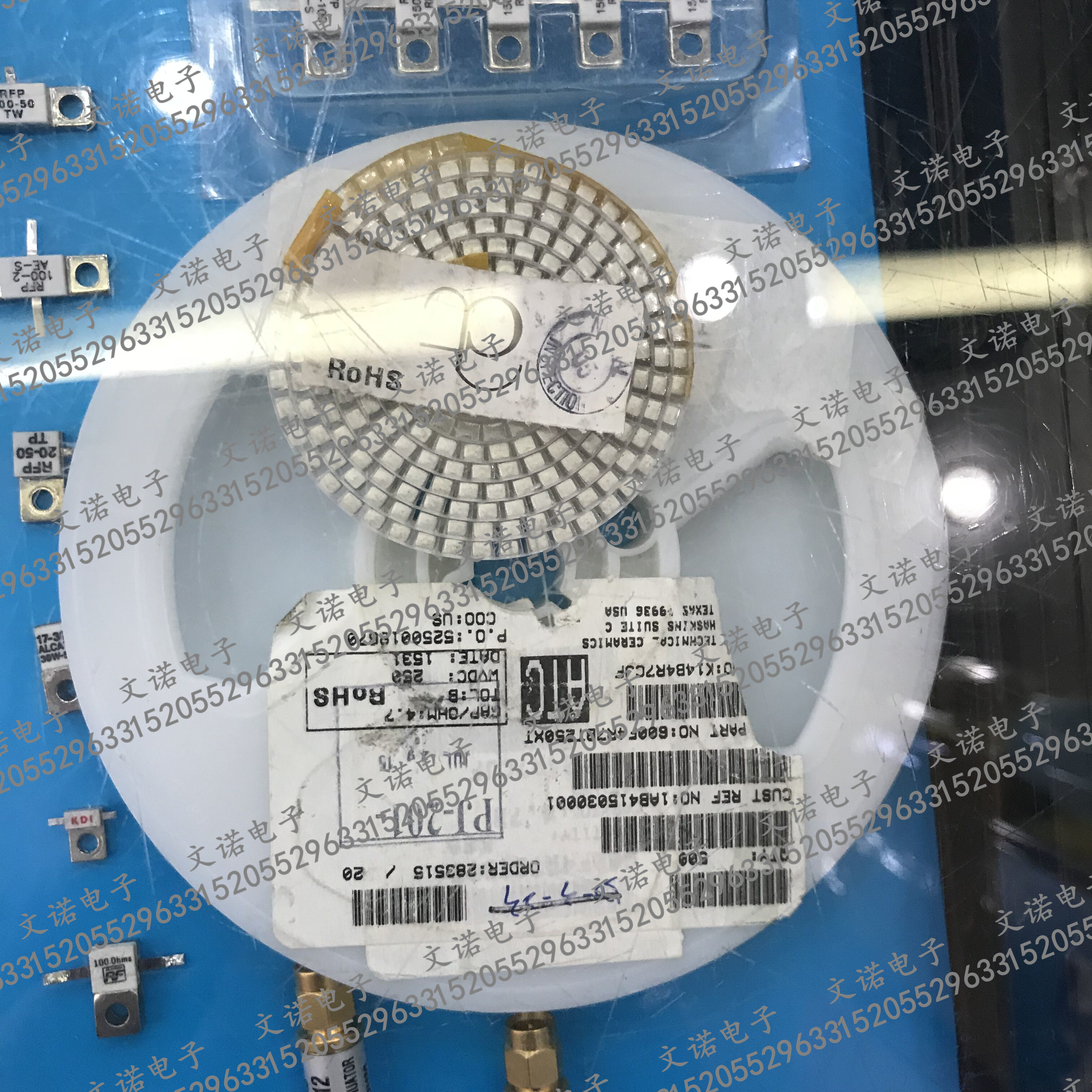 ATC100B102KW50XT high frequency high Q capacitor 1000P 102 1210 spot can be shot straight