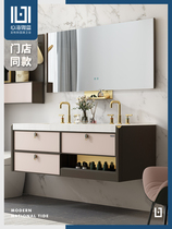 Heart sea Galan ins double basin bathroom cabinet combination bathroom cabinet combination bathroom cabinet wash table bathroom cabinet