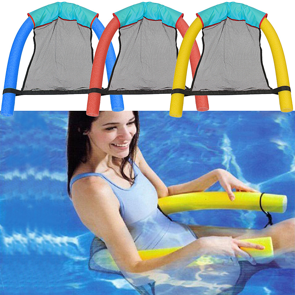 Adult children's water floating chair swimming stick floating bed recliner children swimming equipment supplies toy buoyancy floating board