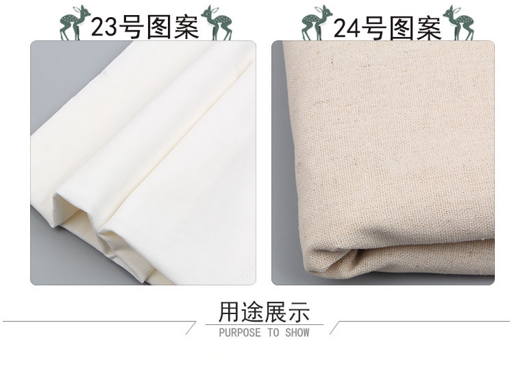Vải hoa cotton lanh kẻ sọc thô vải lanh rèm sofa vải lanh khăn trải bàn handmade vải tự làm đầu vải lụa họa tiết