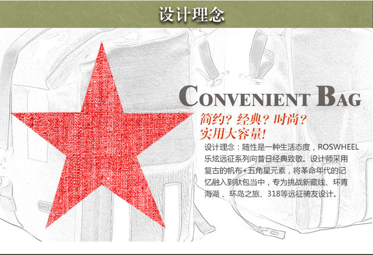 Sacoche pour vélo mixte ROSWHEEL - Ref 2232084 Image 30