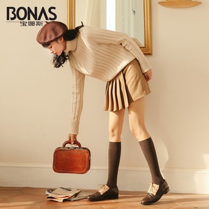 3双宝娜斯jk小腿袜过膝袜