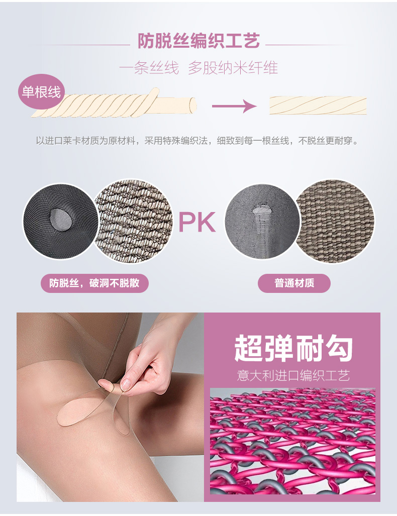 Chaussettes - collants BONAS - Ref 780304 Image 10