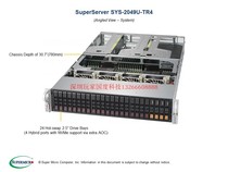 Ultra-micro 2049U-TR4 4-way CPU Server host high-performance computing rendering 2U rackmount 112-core