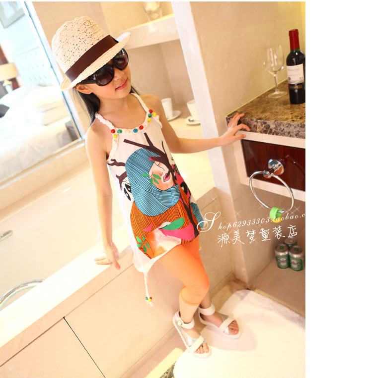 Pantalon fille en coton - Ref 2063024 Image 26