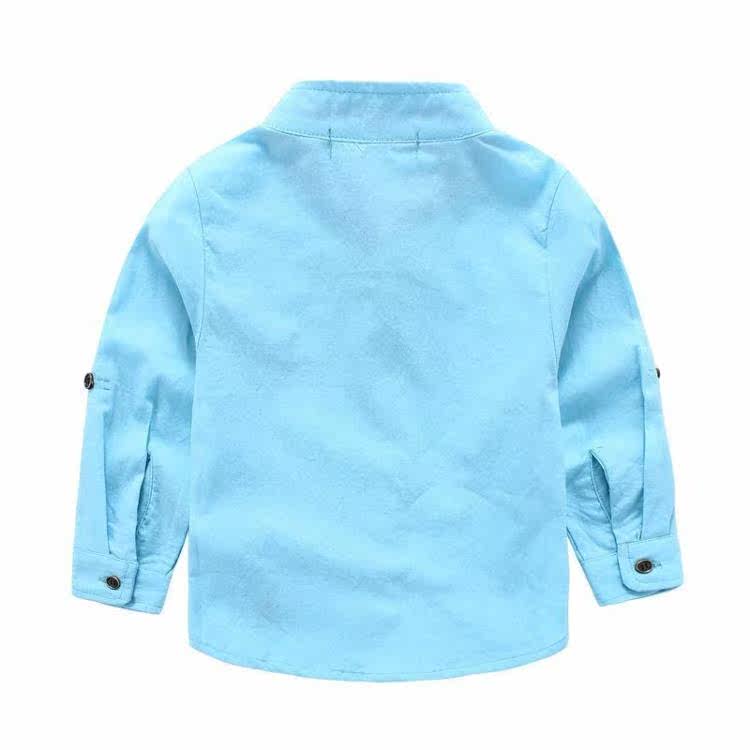 Chemise garcon à manche longue - Ref 2076577 Image 11