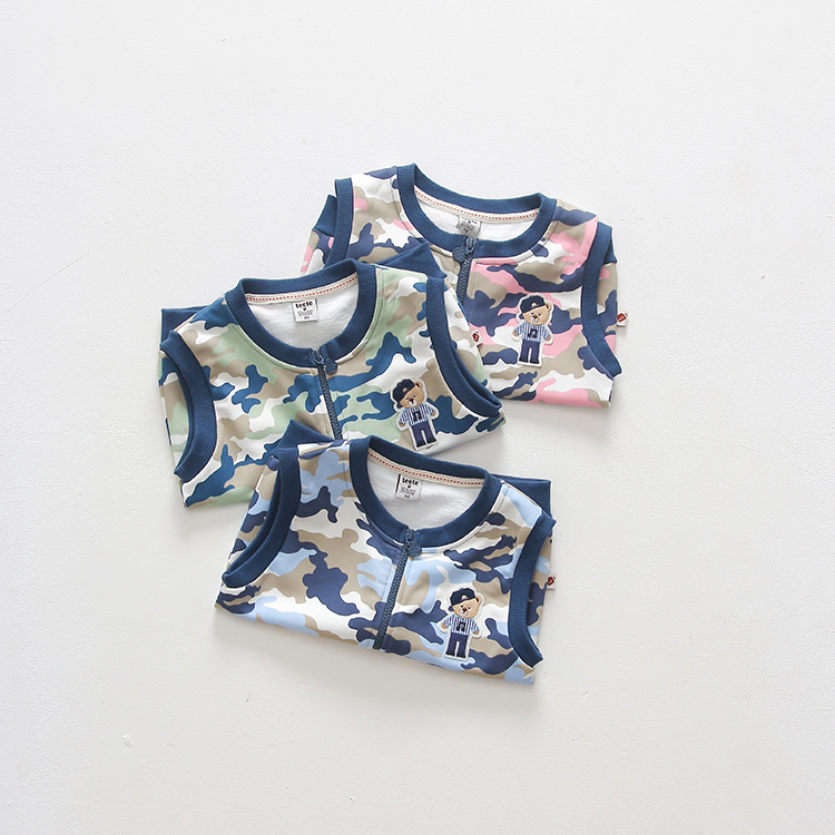 Gilet enfant TEETE BEAR en coton - Ref 2068216 Image 9