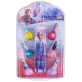 Детский нетоксичный лак для ногтей для раннего возраста без запаха, детские косметические наклейки для ногтей для принцессы, игрушка, принцесса Эльза