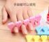 Dụng cụ làm móng tay Sponge Toe Splitter Bông ngón tay tách ngón tay Nail Ba Lan Cotton ngón tay kìm cắt móng tay Công cụ Nail
